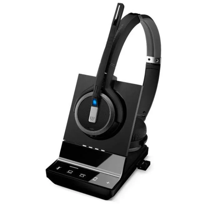 EPOS Impact Headset SDW 5066T Wireless On-ear Stereo Ear-cup Noise Cancelling Microphone Black