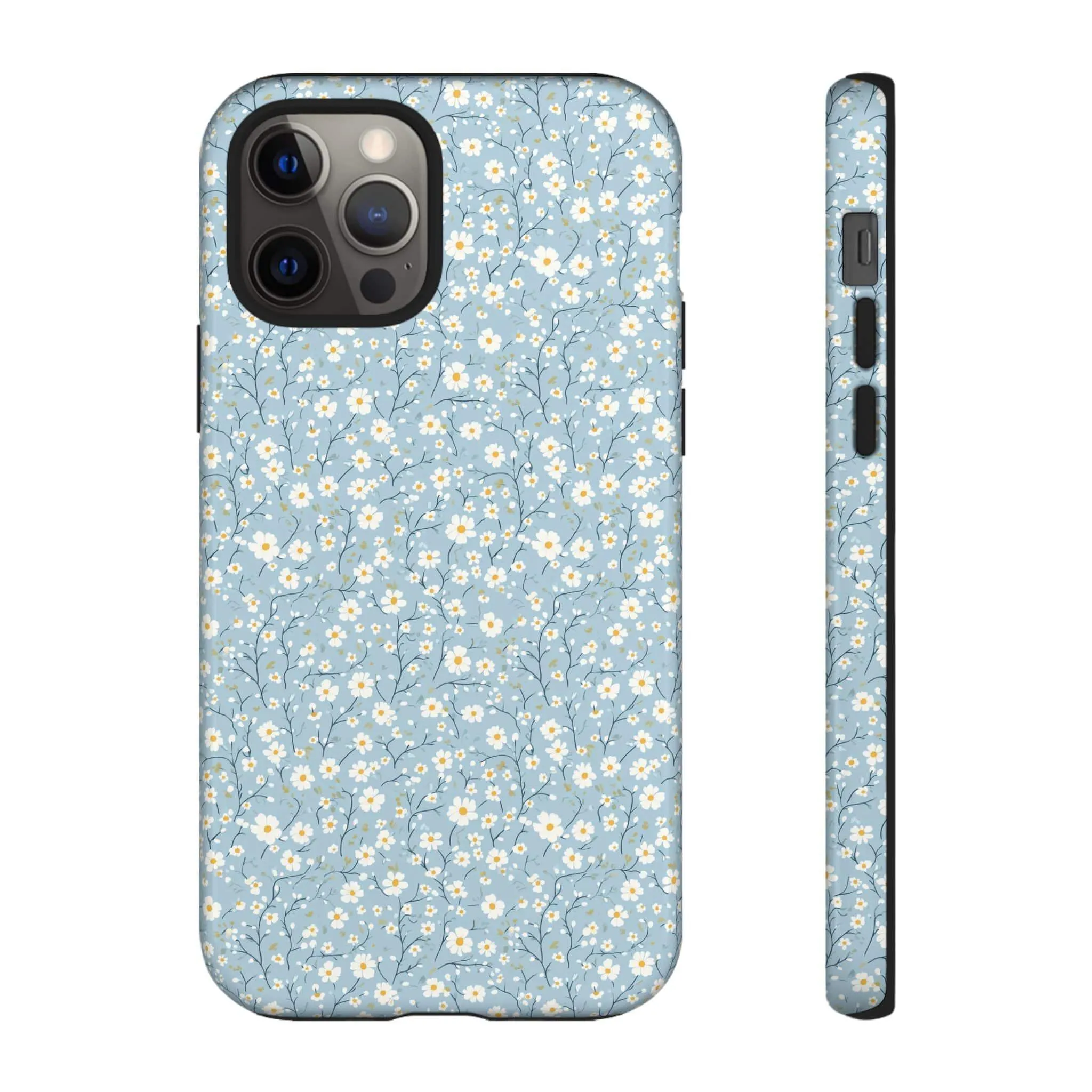 Floral Tough Case for iPhone – Durable & Stylish Phone Protection