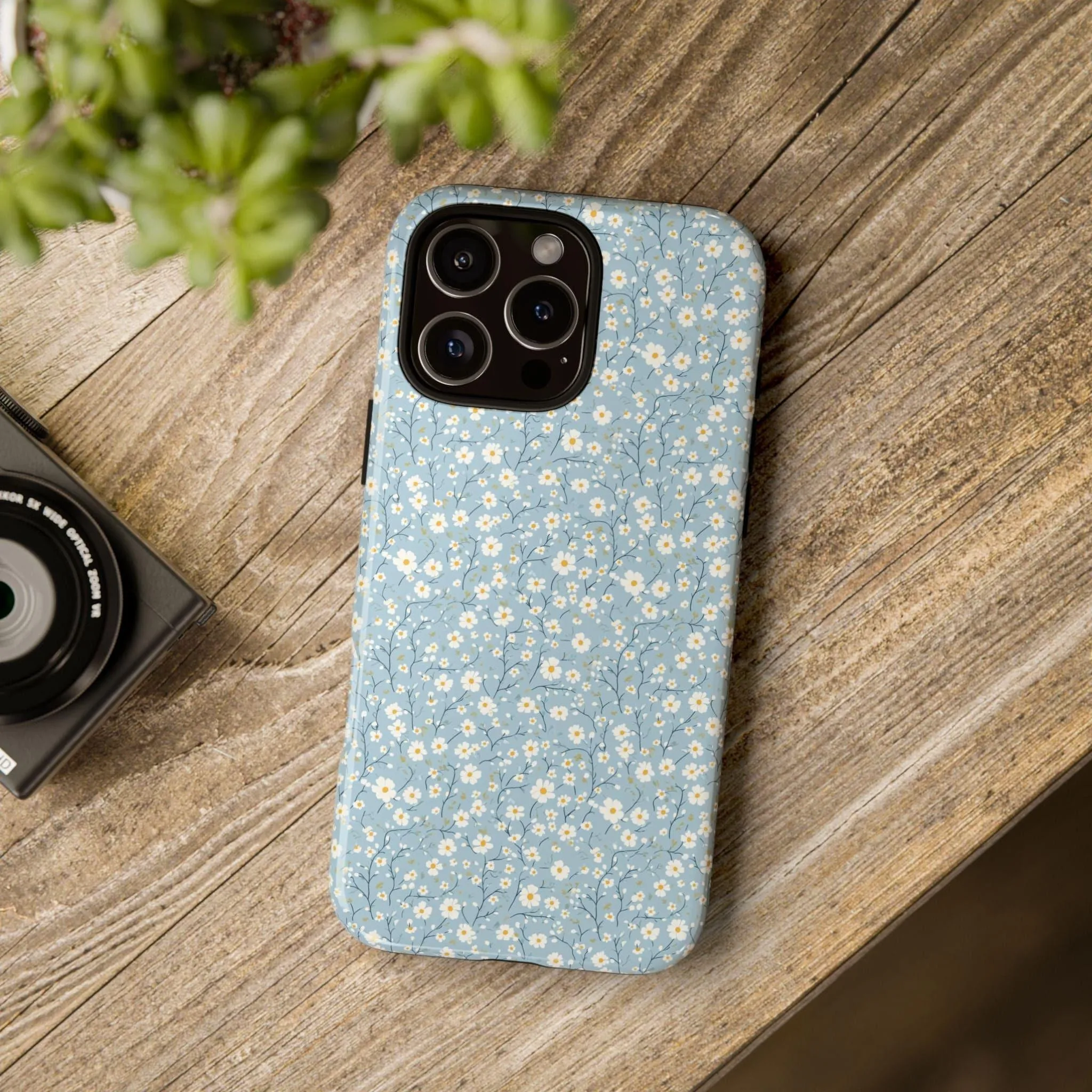 Floral Tough Case for iPhone – Durable & Stylish Phone Protection