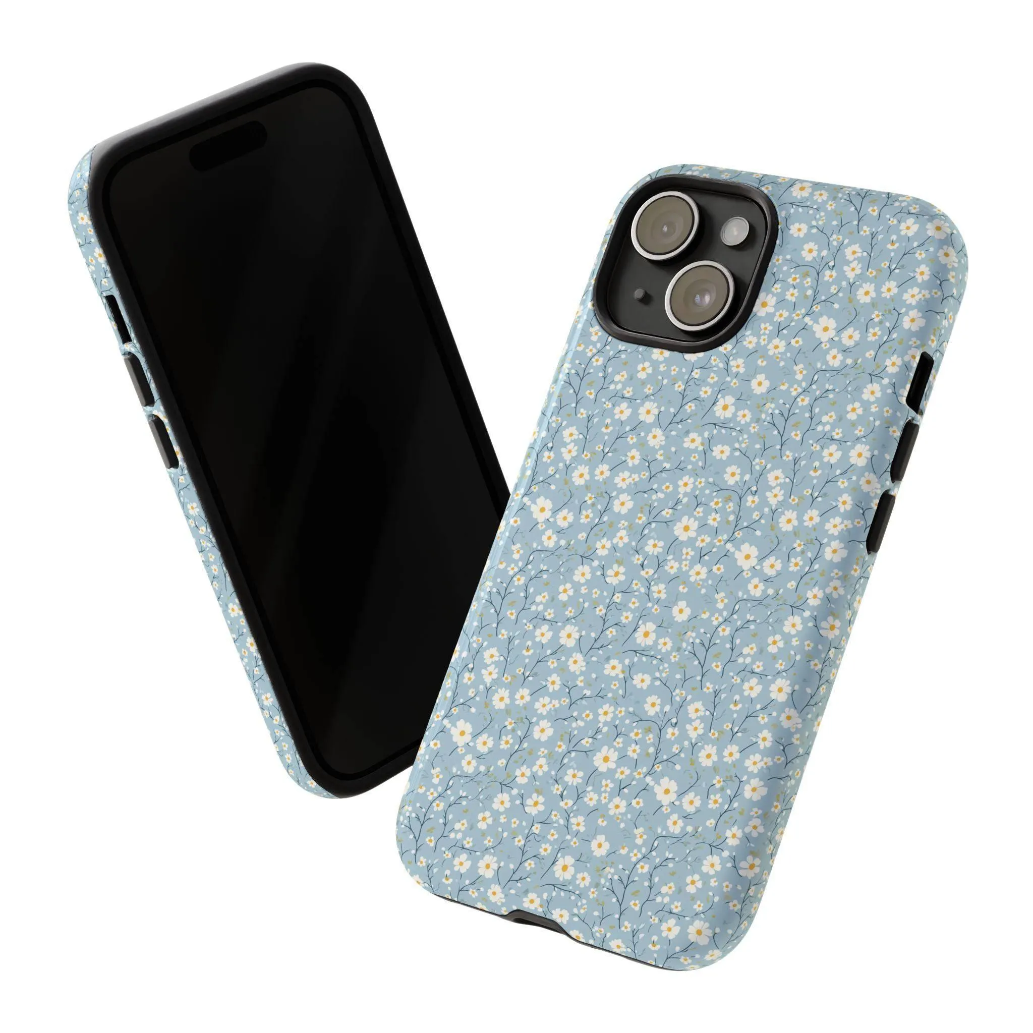 Floral Tough Case for iPhone – Durable & Stylish Phone Protection