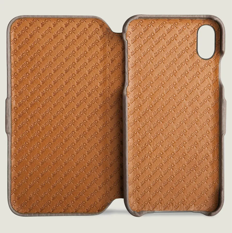 Folio - iPhone Xs Max Leather Case