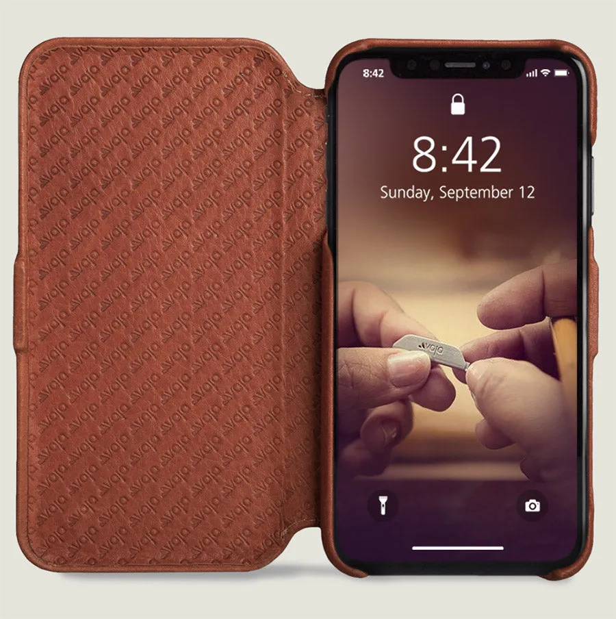 Folio - iPhone Xs Max Leather Case