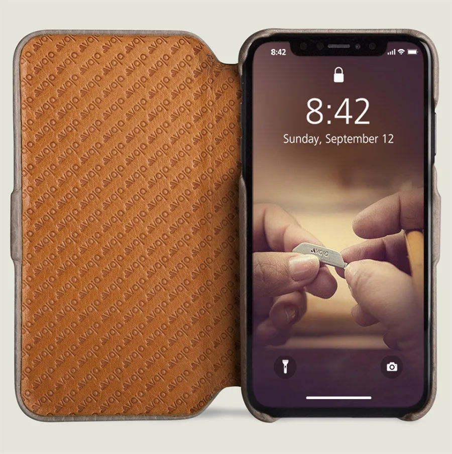 Folio - iPhone Xs Max Leather Case