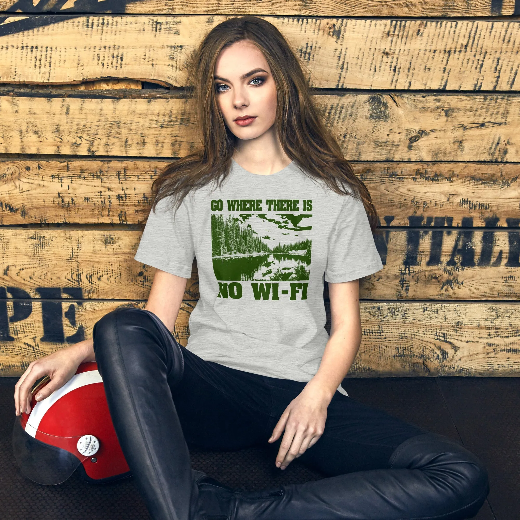 Go Where There is No Wi-Fi Shirt