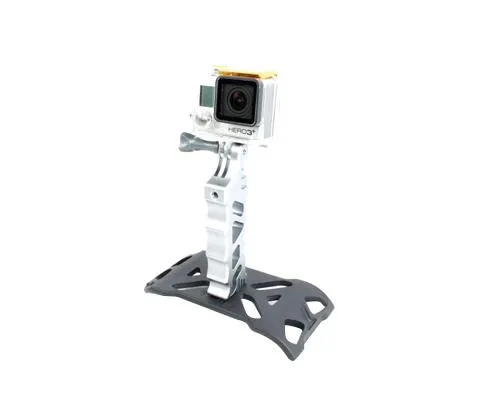 GoPro Stand/Handheld Grip/Extension Arm Mount for Hero Camera - Silver