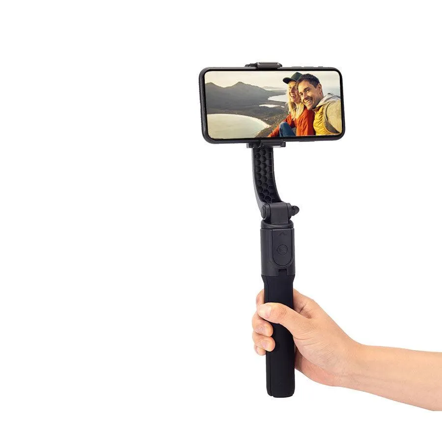 GoXtreme GS1 Foldable 1-Axis Selfie Gimbal with Remote Control & Tripod - Black | 55239