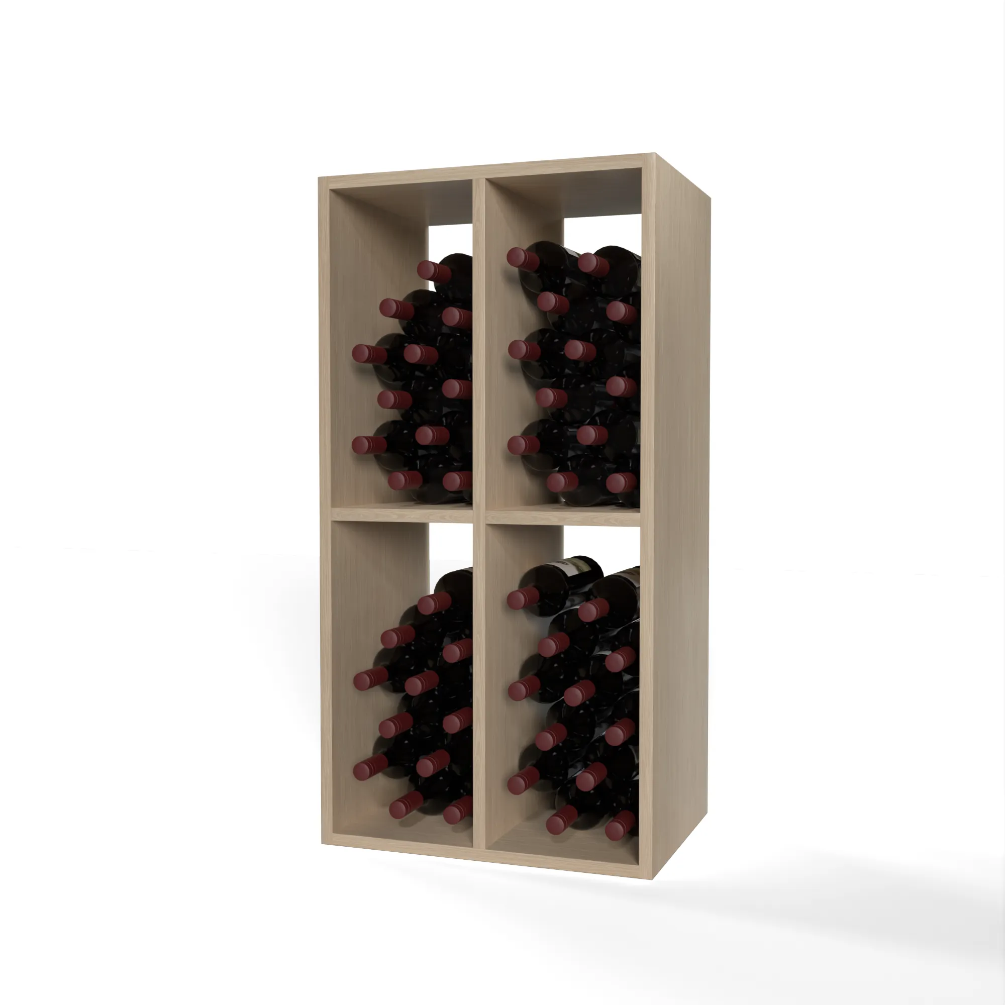 GrandCellar™ - 4 Column Full-Depth Wine Case Bin - 36"