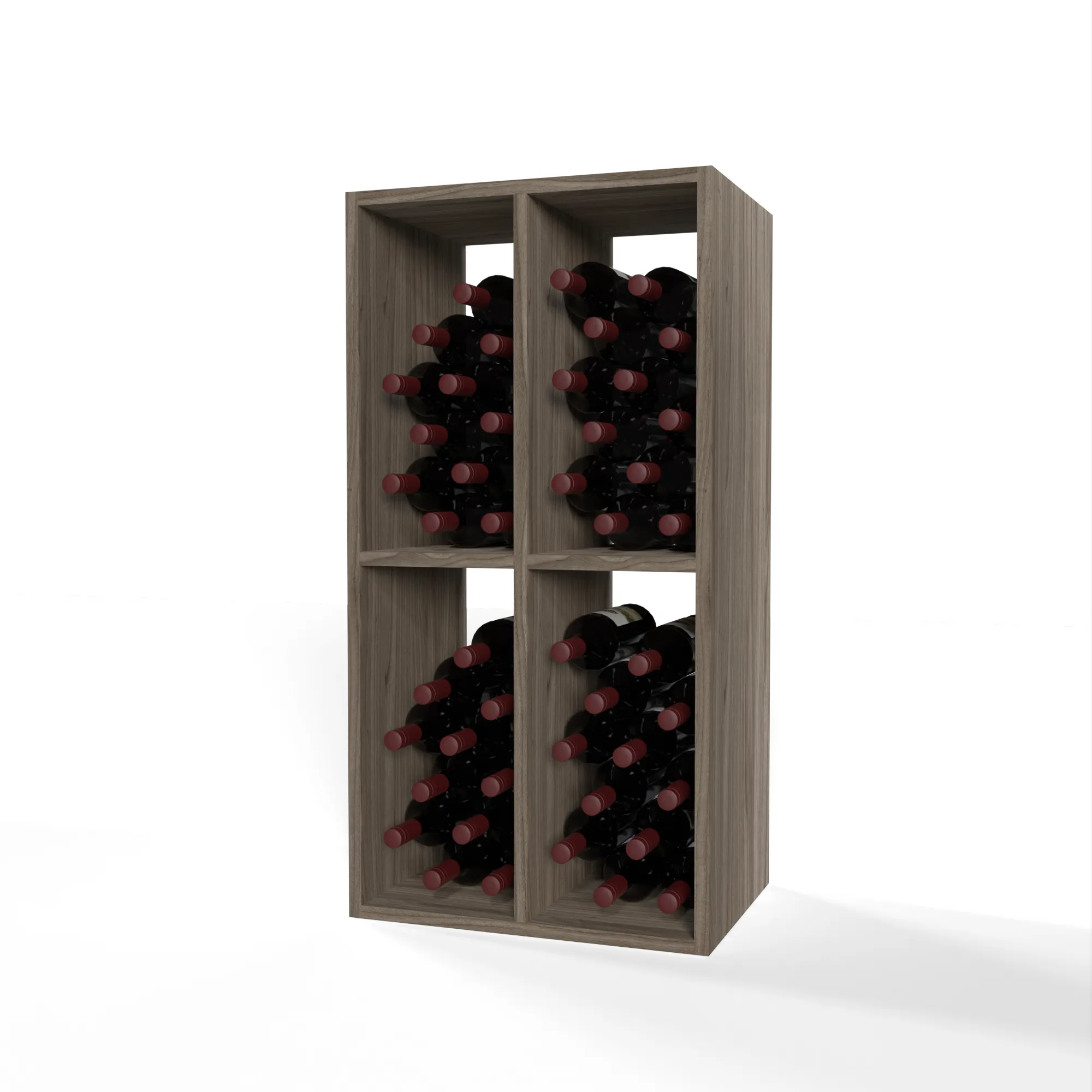 GrandCellar™ - 4 Column Full-Depth Wine Case Bin - 36"