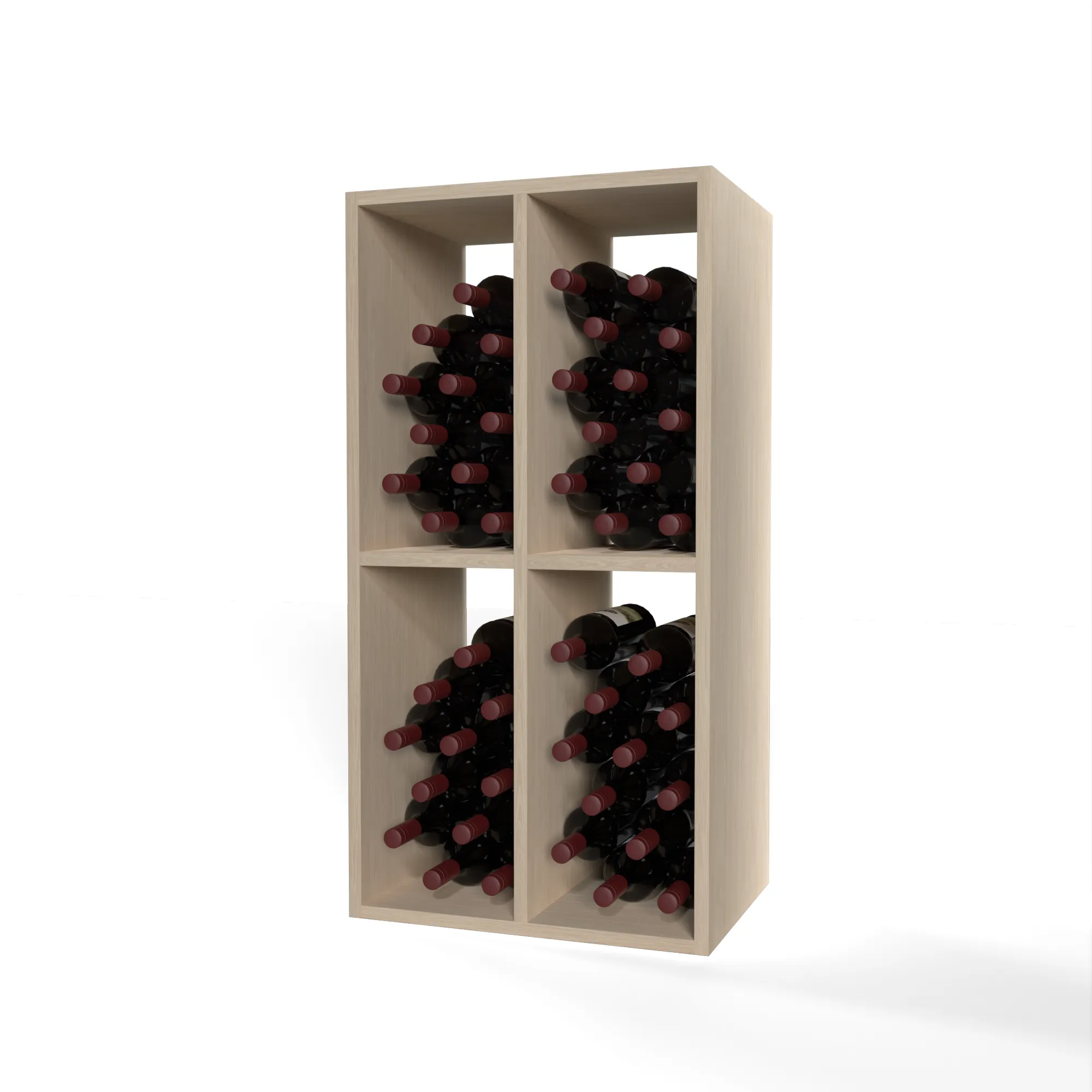 GrandCellar™ - 4 Column Full-Depth Wine Case Bin - 36"