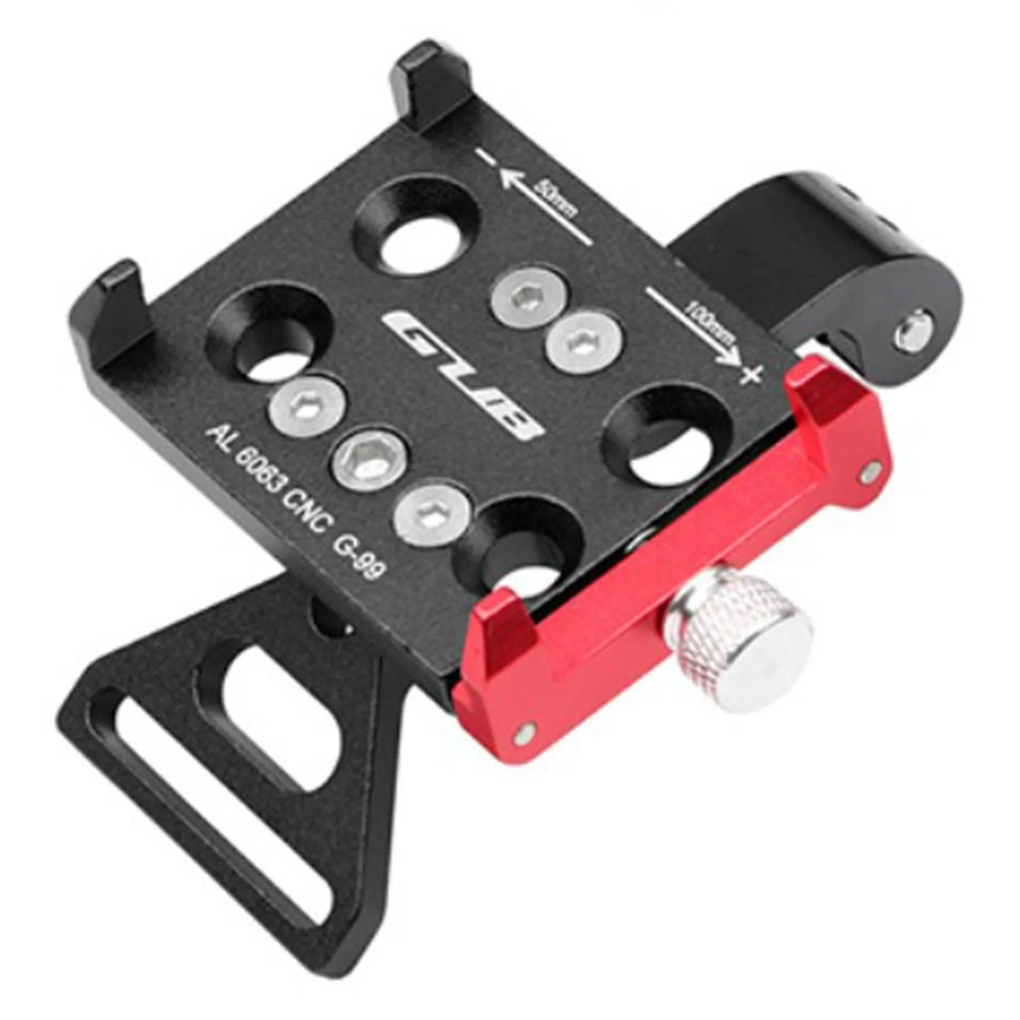 GUB G-99 aluminum bicycle bike mount holder - Black / Red