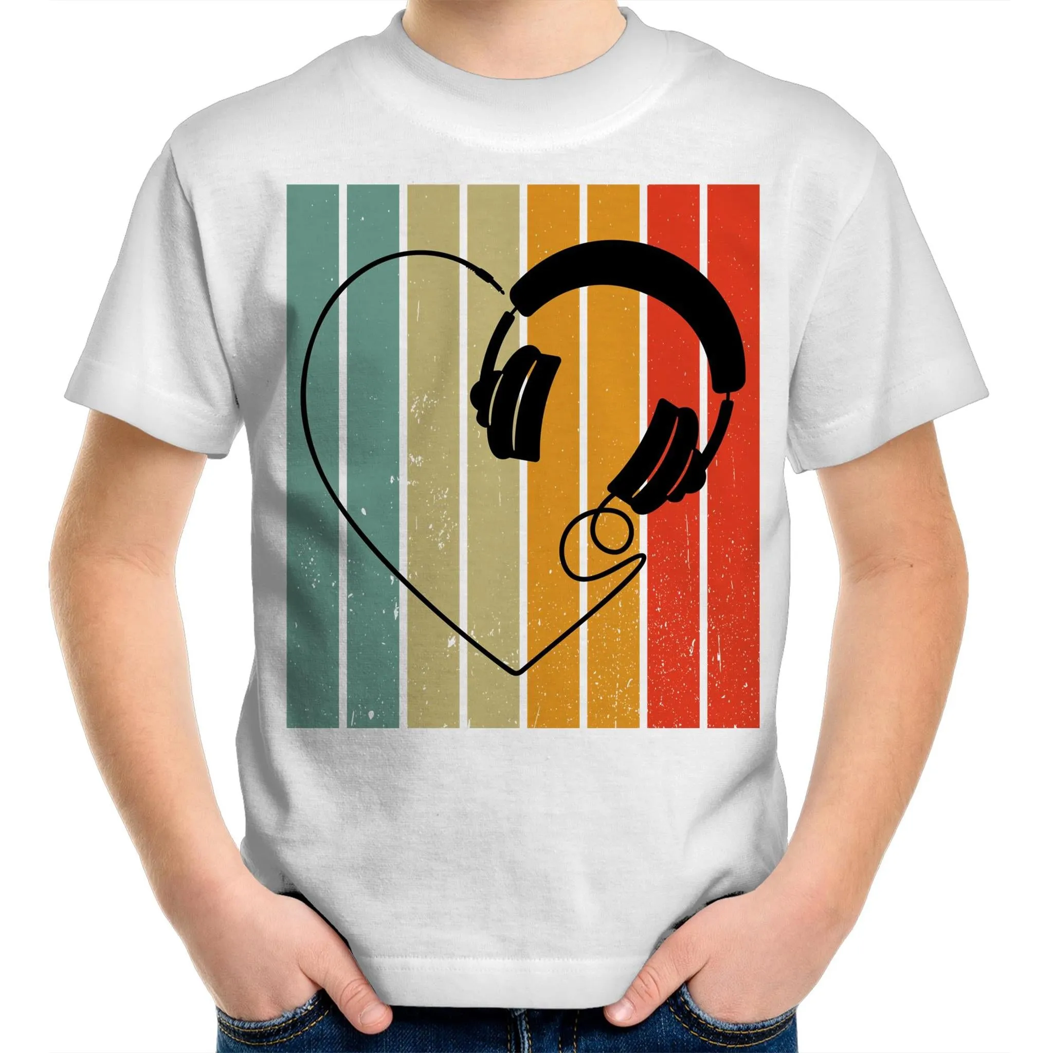 Headphone Love Kids & Youth T-Shirt