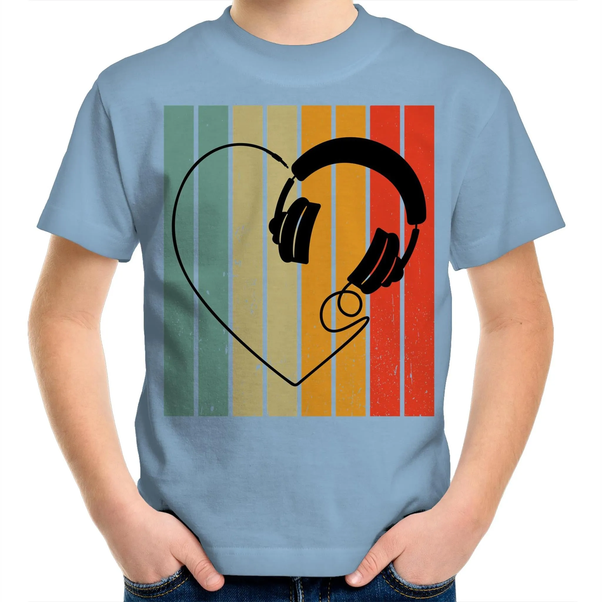 Headphone Love Kids & Youth T-Shirt