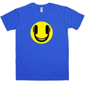 Headphone Smiley T-Shirt