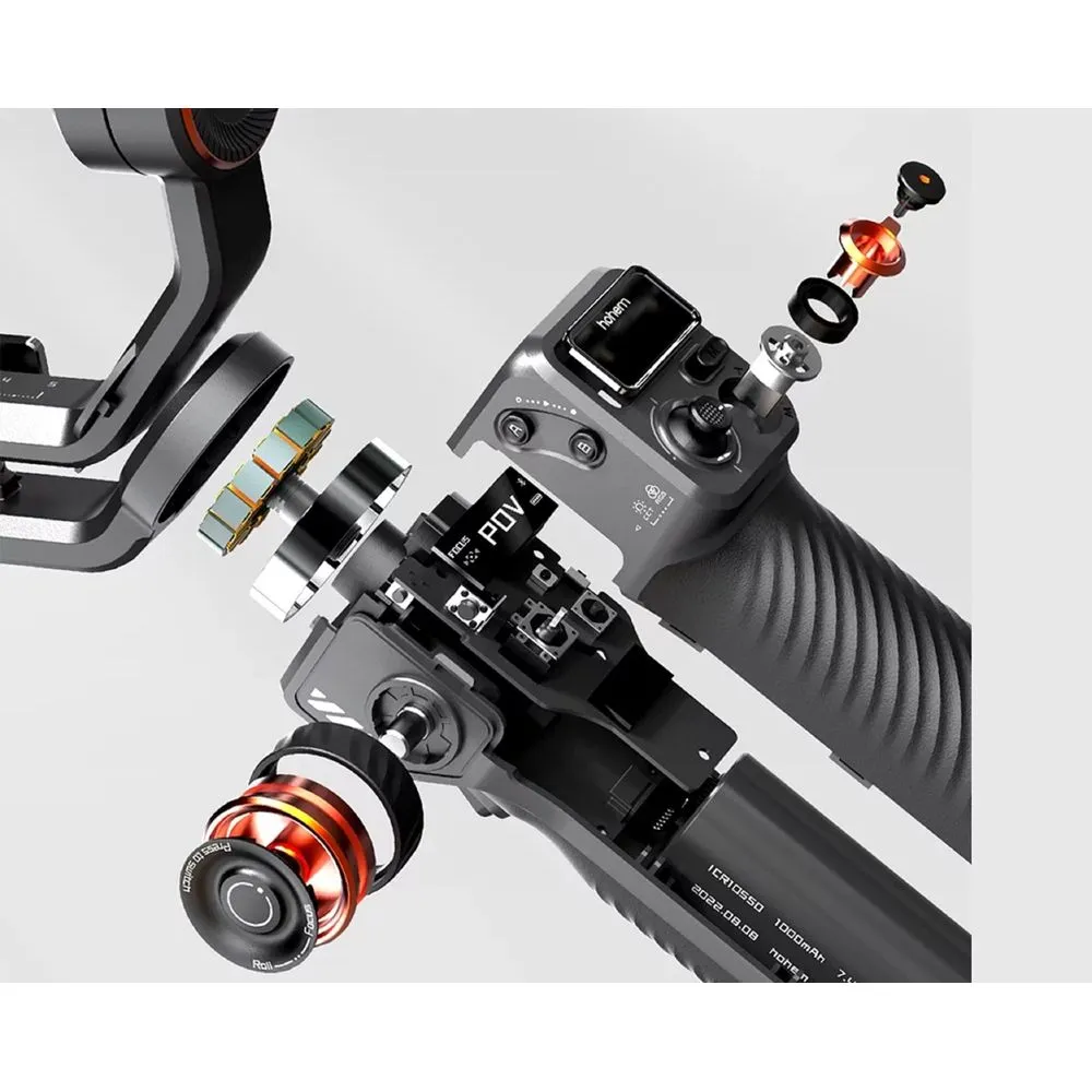 Hohem D12183-2 iSteady M6 Kit 3-Axis D1 Smartphone Gimbal Stabilizer Black