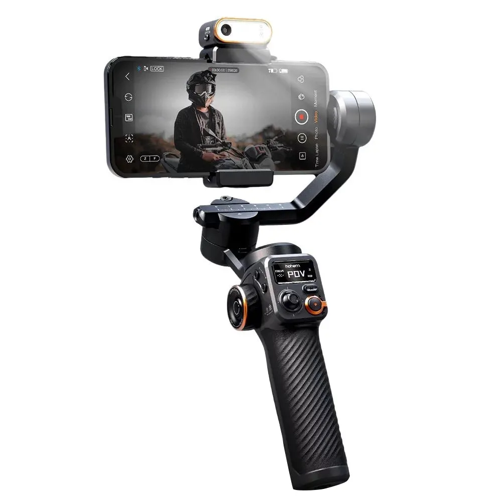 Hohem D12183-2 iSteady M6 Kit 3-Axis D1 Smartphone Gimbal Stabilizer Black