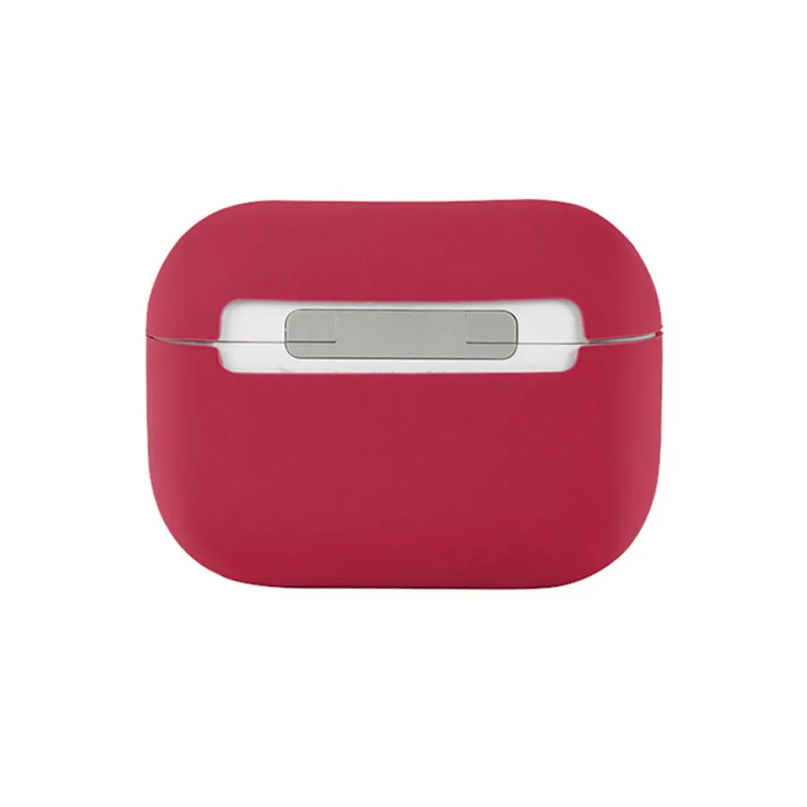 Holdit Silikone Cover Til AirPods Pro 2 / Pro - Red Velvet