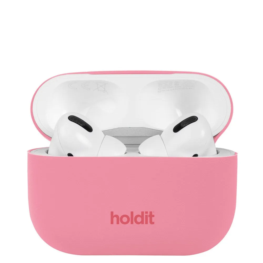 Holdit Silikone Cover Til AirPods Pro 2 / Pro - Rouge Pink