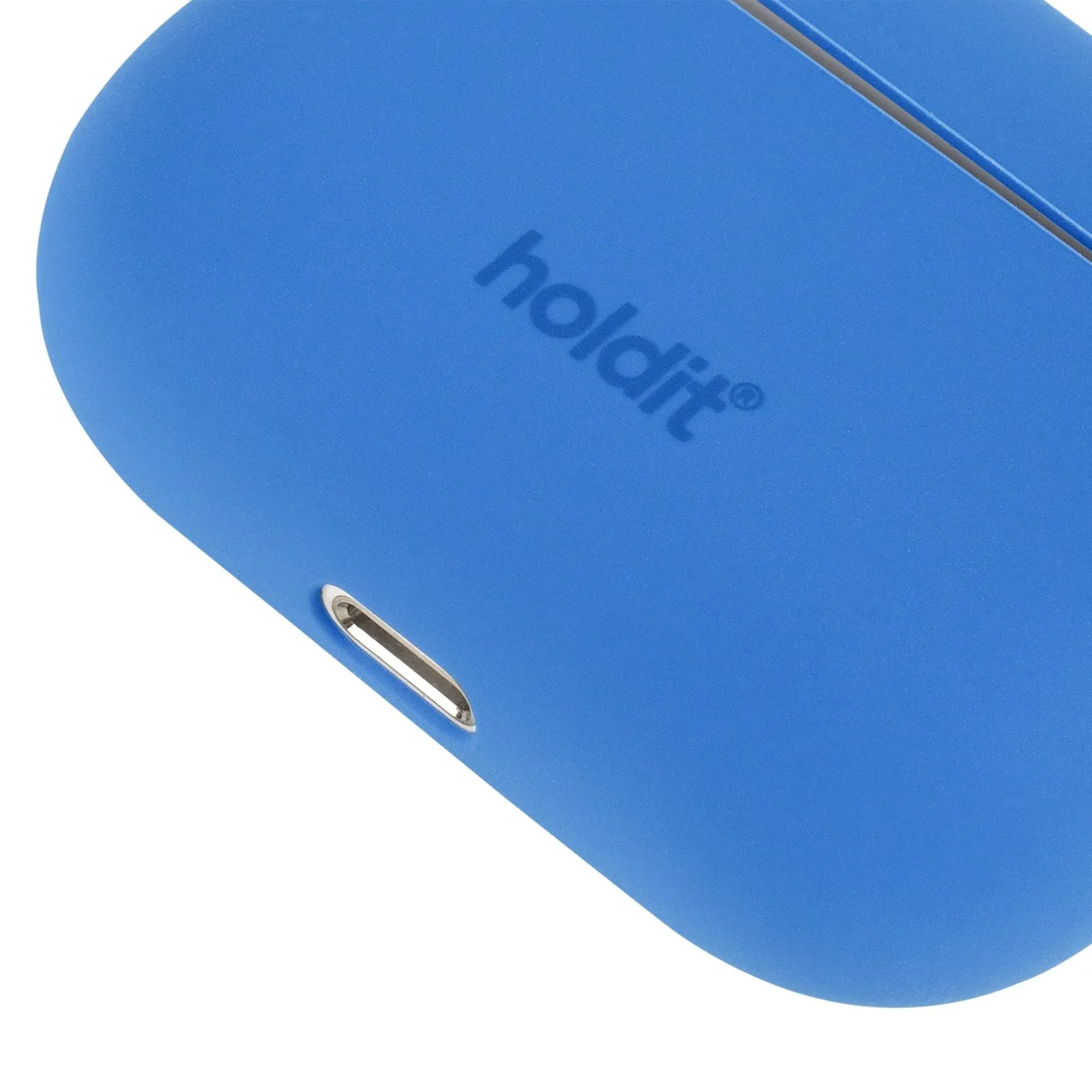 Holdit  Silikone Cover Til AirPods Pro - Sky Blue