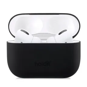 Holdit Silikone Cover Til AirPods Pro - Sort