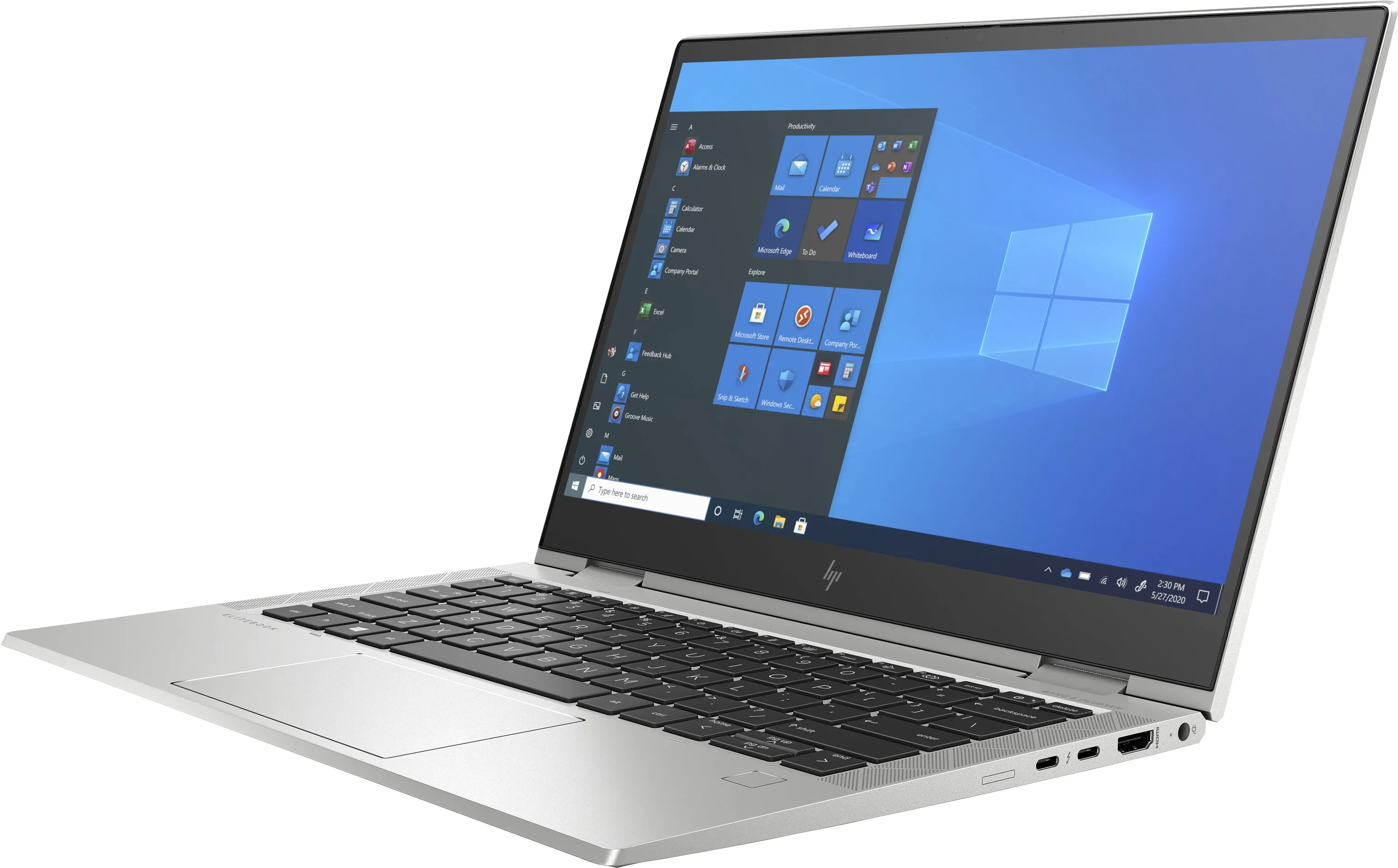 HP EliteBook X360 830 G8 13.3" FHD Convertible Notebook, Intel i5-1135G7, 2.40GHz, 32GB RAM, 512GB SSD, Win11DG - 7K7M2U8#ABA