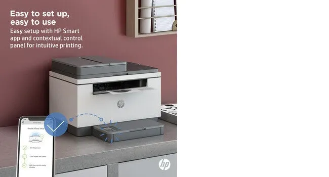 HP LaserJet MFP M234sdw Printer, Black and white, Printer for Small office, Print, copy, scan, Two-sided printing; Scan to email; Scan to PDF