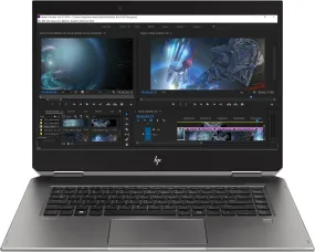 HP ZBook Studio X360 G5 15.6" 4K UHD (Touch) Convertible Mobile Workstation, Intel i9-9880H, 2.30GHz, 32GB RAM, 1TB SSD, Win10P - 2R706UT#ABA (Certified Refurbished)