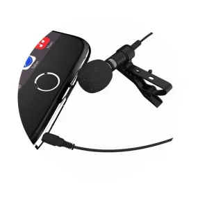 Hridz 3.5mm Clip-on Lapel Lavalier Microphone for Mobile Phone