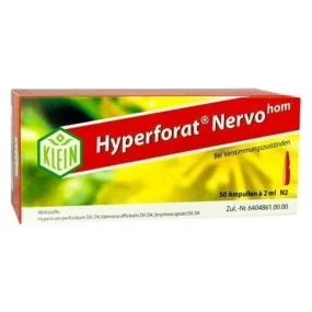 HYPERFORAT Nervohom solution for injection 50X2 ml nervous system disorders