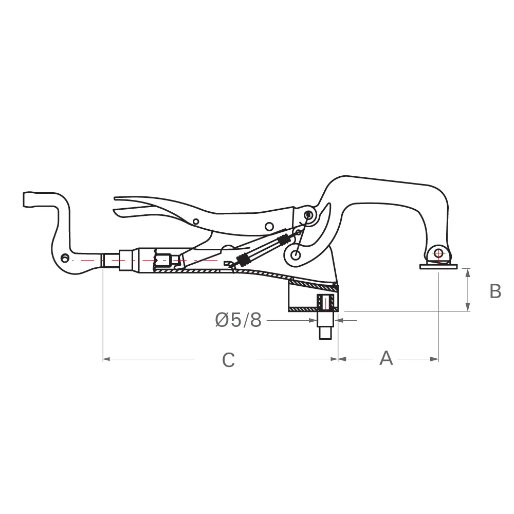 Inserta Pliers - Fit 5/8 holes