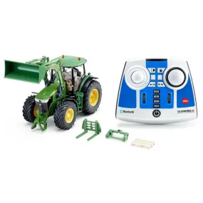 John Deere 7310R with Frontloader & Bluetooth Handset