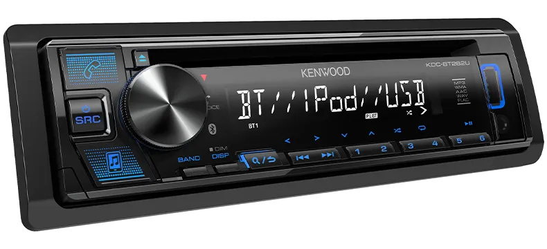 Kenwood KDC-BT282U CD Receiver With Bluetooth