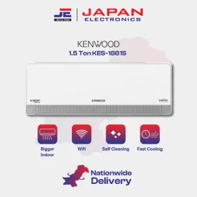 Kenwood Split AC Inverter 1.5 Ton KES-1861S