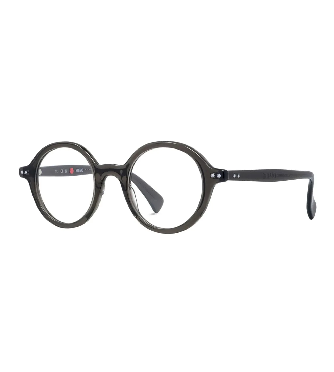 Kenzo Unisex Grey Round Optical Frame