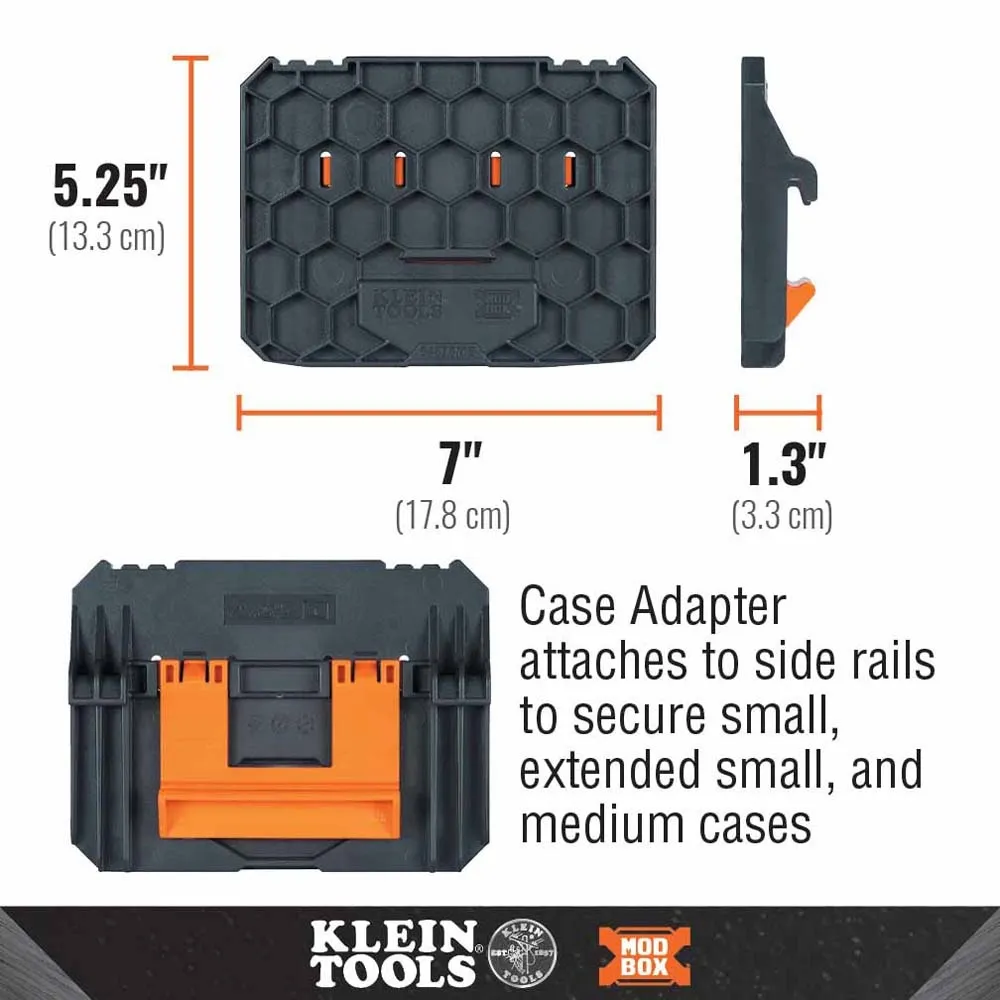 Klein 54875MB MODbox Case Adapter Rail Attachment