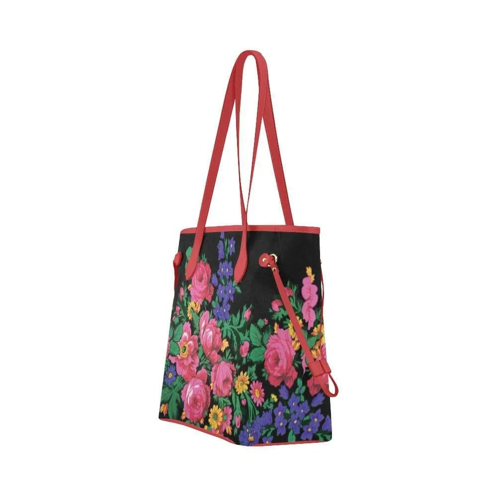 Kokum's Revenge-Black Clover Canvas Tote Bag