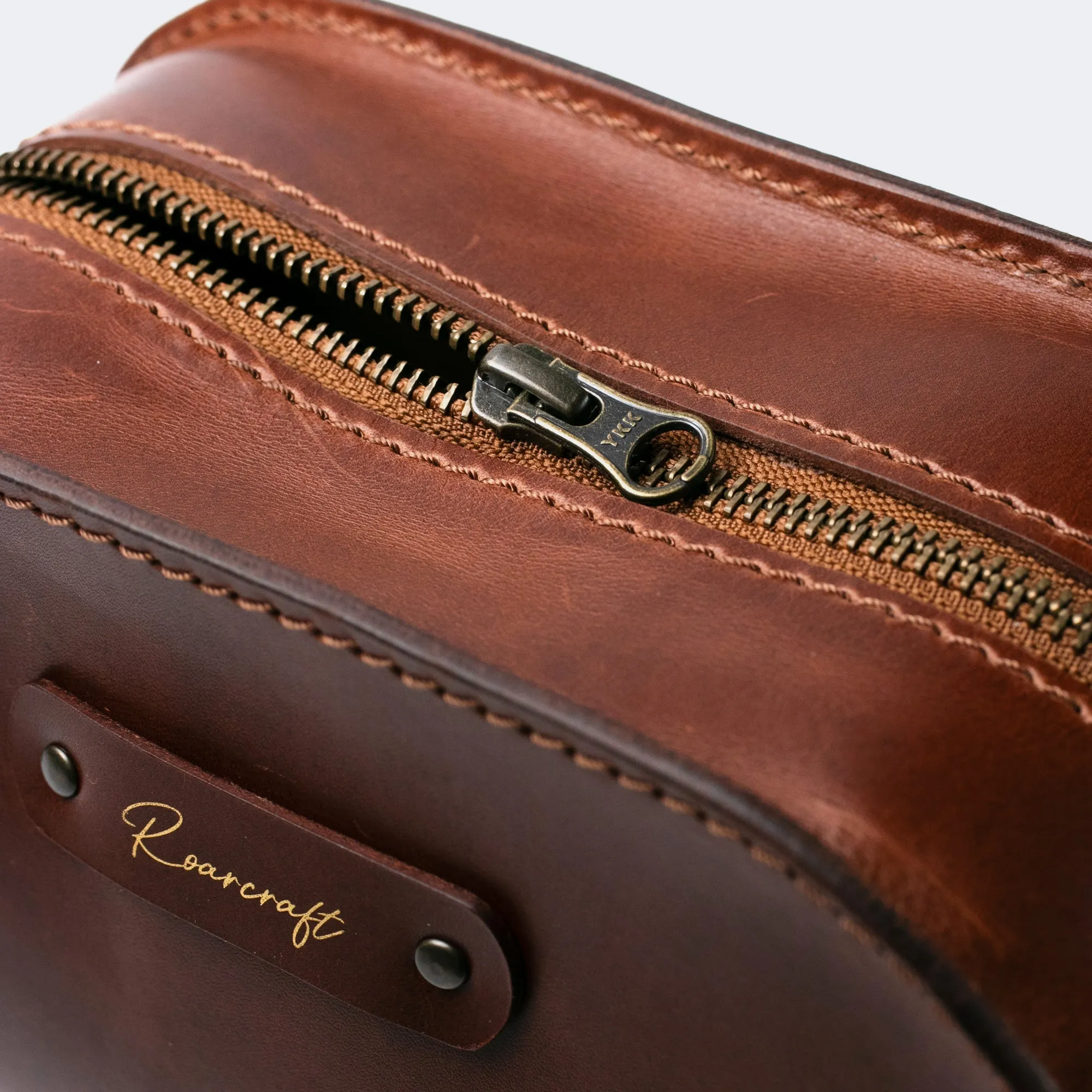 Leather Dopp Kit - Toiletry Bag