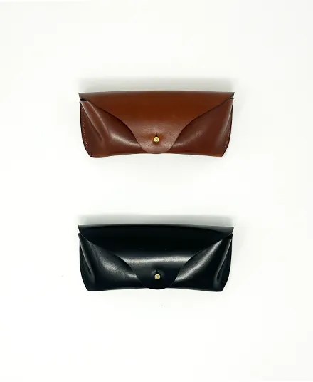 Leather Eyeglass Case