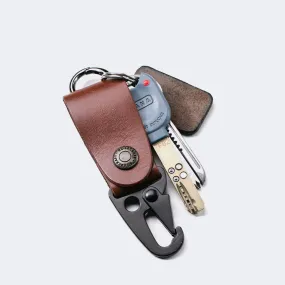 Leather Key Holder - Carabiner