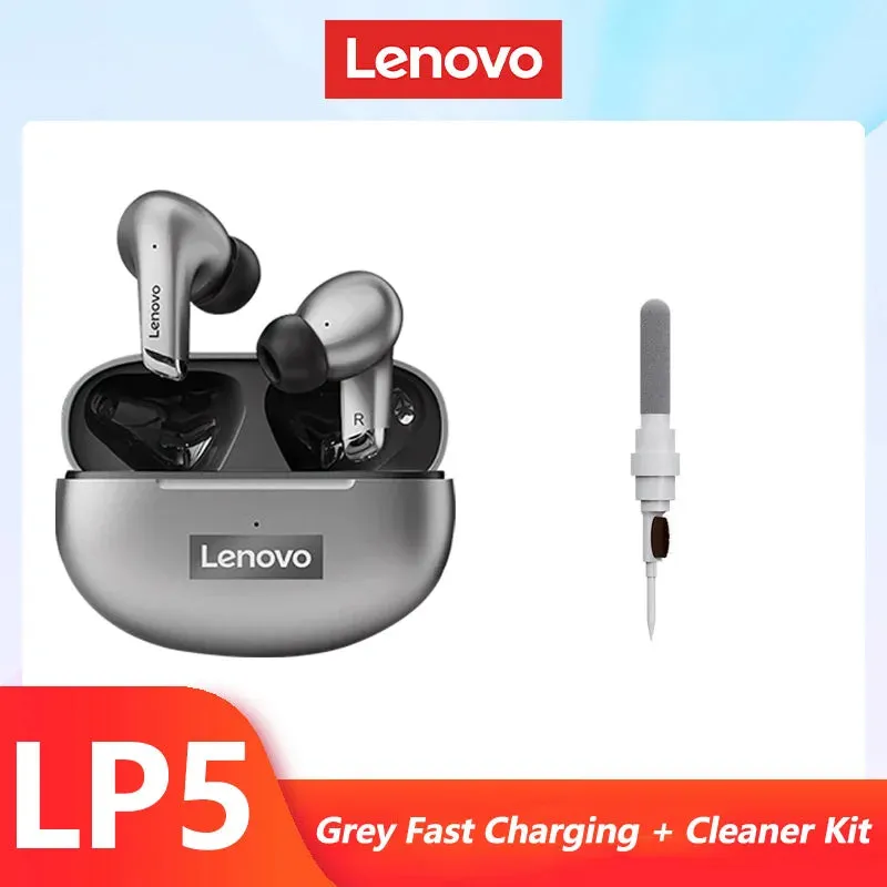 Lenovo LP5 Wireless Bluetooth Earbuds Hi-Fi Music Earphone With Mic Headphones Sports Water resistant