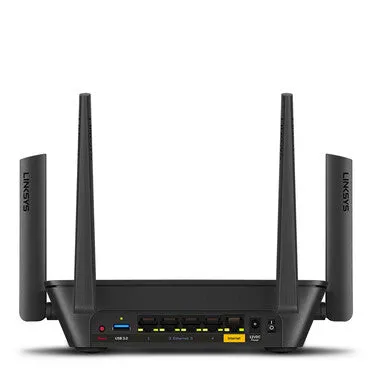 Linksys MR9000-UK wireless router Gigabit Ethernet Tri-band (2.4 GHz / 5 GHz / 5 GHz) Black