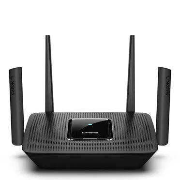 Linksys MR9000-UK wireless router Gigabit Ethernet Tri-band (2.4 GHz / 5 GHz / 5 GHz) Black