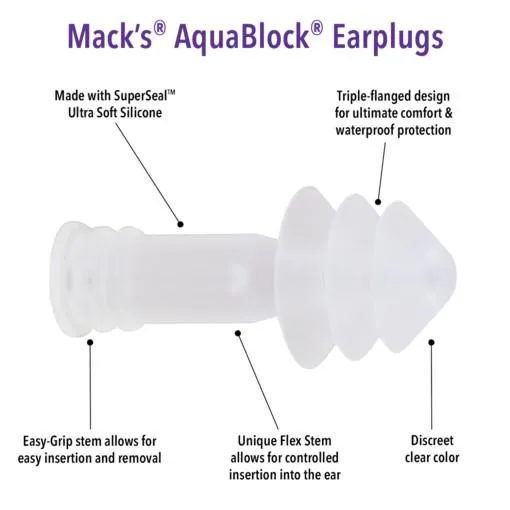 Mack's Aqua Block® Ear Plugs