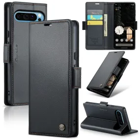 Magnetic Leather Wallet Card Phone Case Flip Purse Holder For Google Pixel 9