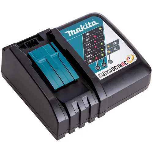 Makita DTM51ZJX7 18V LXT Li-ion Oscillating Multi Tool Cutter With 2 x 5.0Ah Batteries & Charger In Case