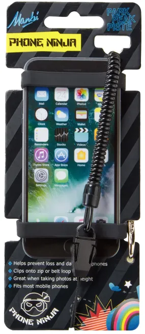 Manby Ski Accessories Phone Ninja Black