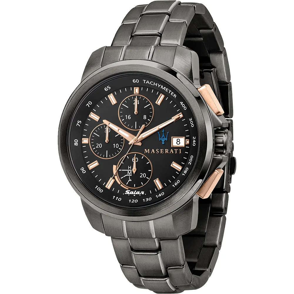 Maserati R8873645001 Successo Chronograph Solar