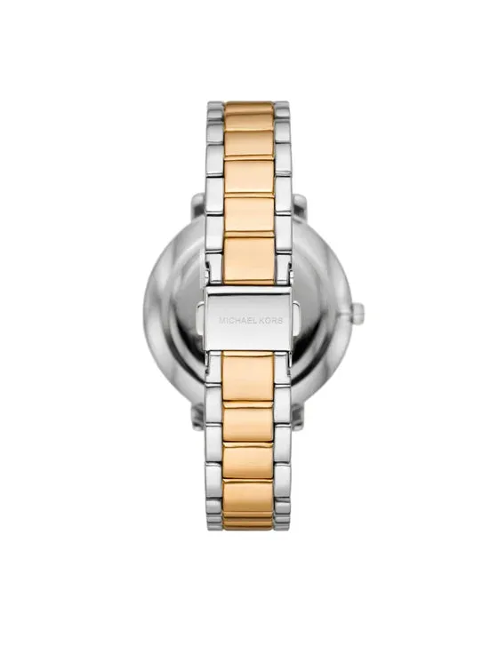 Michael Kors Women’s Quartz Two-tone Stainless Steel White Dial 38mm Watch MK4595