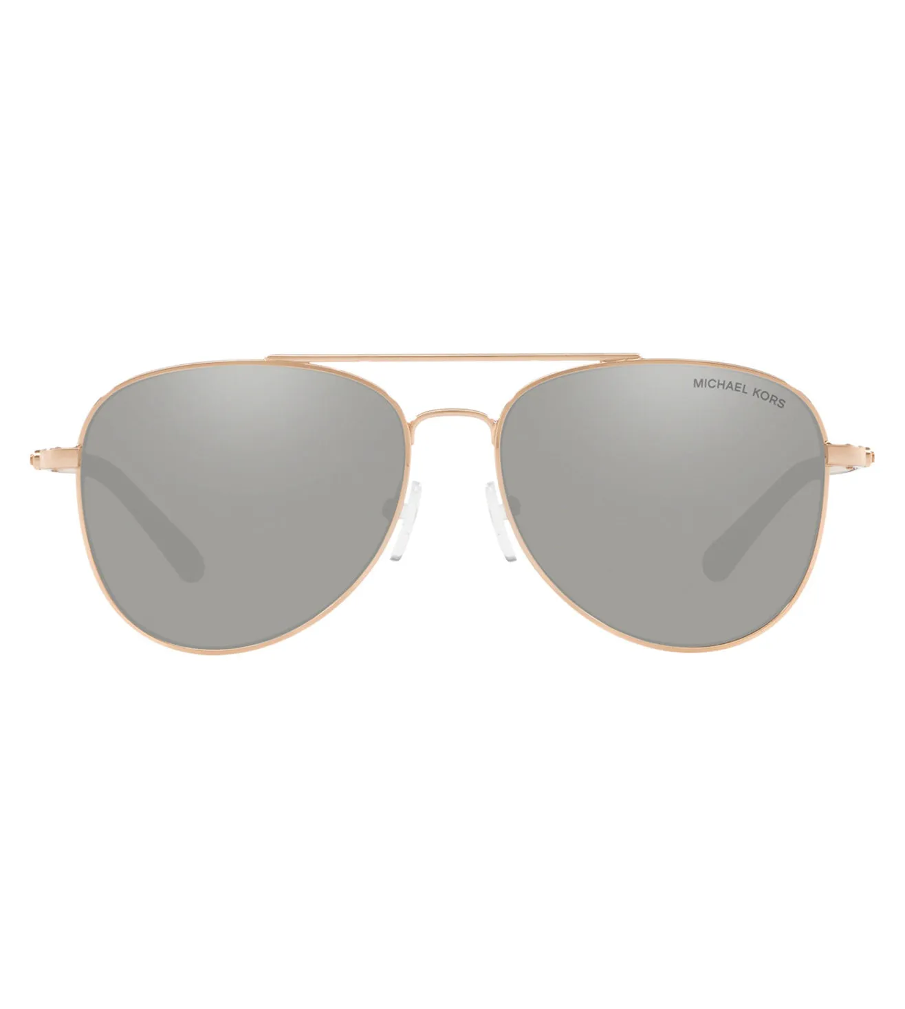 Michael Kors Women's Silver Aviator Sunglasses