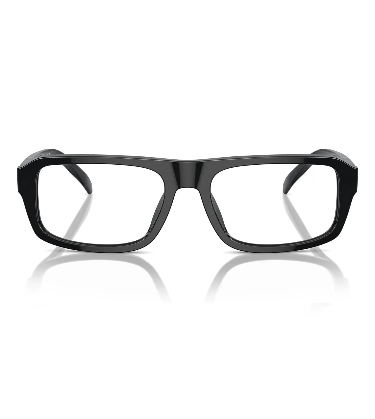 Micheal Kors Men Black Rectangular Optical Frame