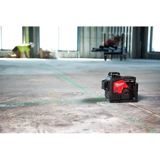 Milwaukee M12 Green 360-Degree 3-Plane Laser Kit